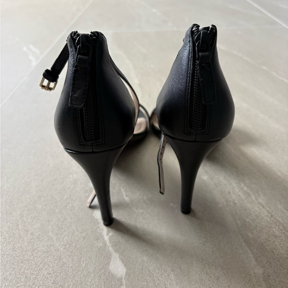 Cole Haan Elegant Black Heels with Ankle Strap SZ 8 - Picture 2 of 6